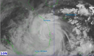 Bão Kalmaegi trên vùng biển Đăk Lăk - Gia Lai, mạnh cấp 14